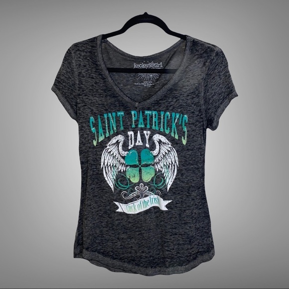 Rocker Girl Tops - St Patrick’s Day Shirt